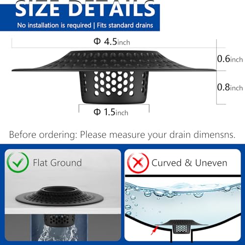 Drain Hair Catcher Tub Drain Protector