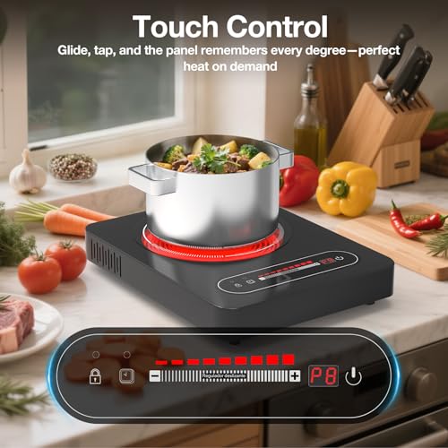 1800W Electric Cooktop