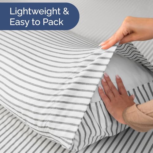 Short Queen Size 4 Piece Bed Sheet Set