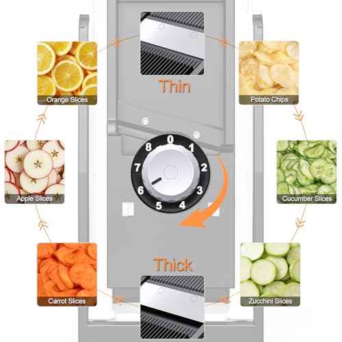 Safe Mandoline Slicer For Kitchen