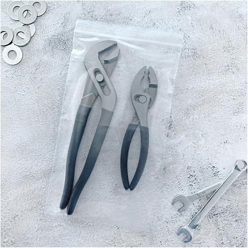 6 x 10 inch 4 Mil Zipper Reclosable Bags (100 Count)