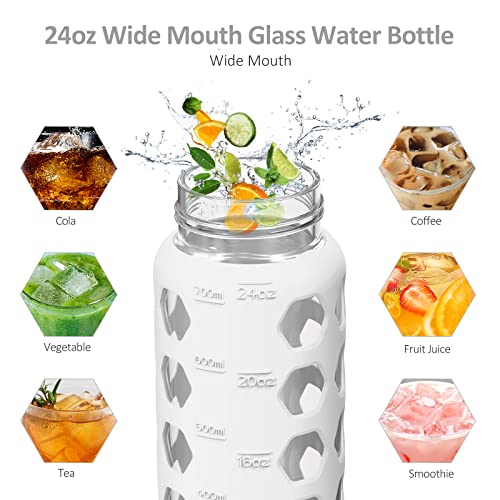 24oz Glass Water Bottle