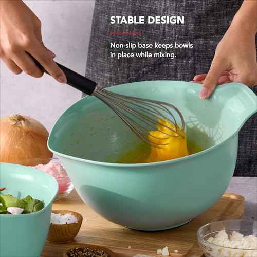 Universal Nesting Plastic Mixing Bowls
