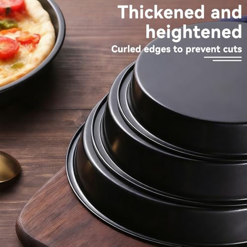 12 inch Deep Pizza Pan for Oven (2 Count)