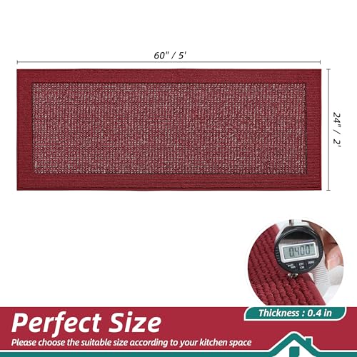 Kitchen Runner Rug 24"x60"