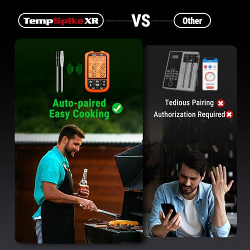 TempSpike 2000FT Wireless Meat Thermometer Digital with 2 Ultra