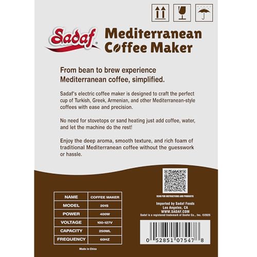 One Touch Mediterranean Coffee Maker