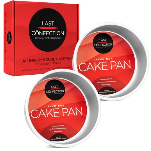 7 x 3 Inch Round Cake Pans (2 Count)