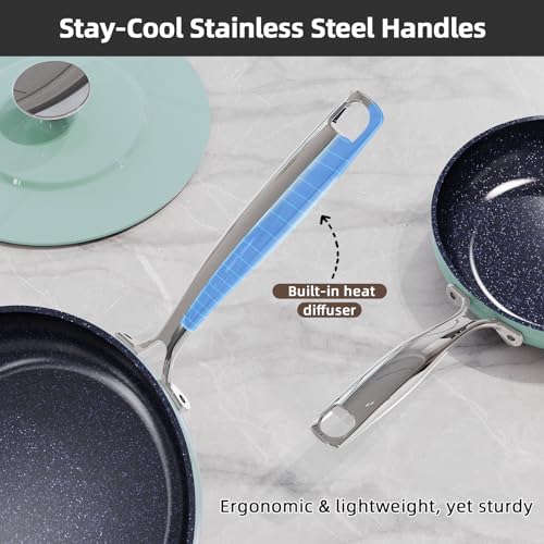 Lux 13pc Forged Lightweight Nonstick Ceramic Cookware Set