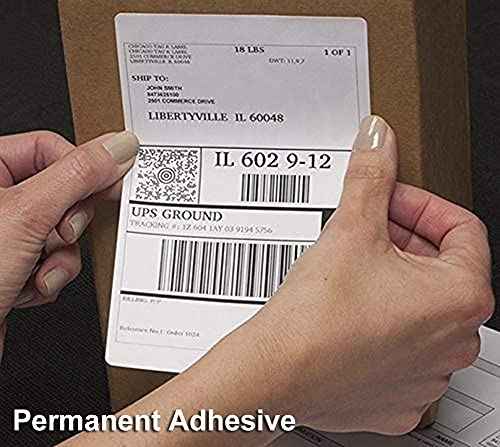 Fanfold 4 x 6 Direct Thermal Shipping Labels with Perforations