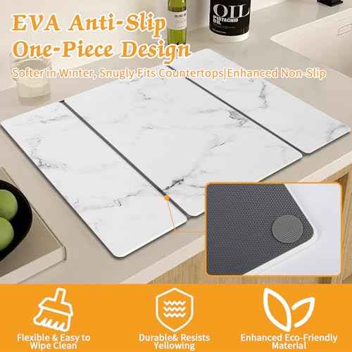 Stone Dish Drying Mat for Kitchen Counter