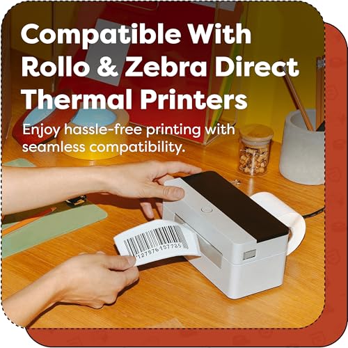 2" X 1” Direct Thermal Printer Labels (24 Count)