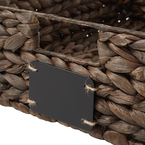 Set of 4 Water Hyacinth Pantry Baskets (4 Count)