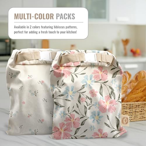 Reusable Bread Bag Set for Home Bakers (2 Count)