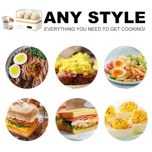Rapid Egg Cooker Electric 6 Eggs Capacity