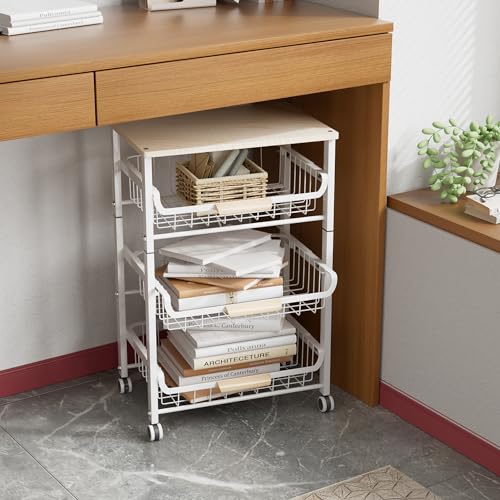 4 Layer Fruit Basket Kitchen Food Organizer and Rack