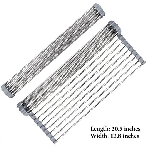 Roll Up Dish Drying Rack 20.5"