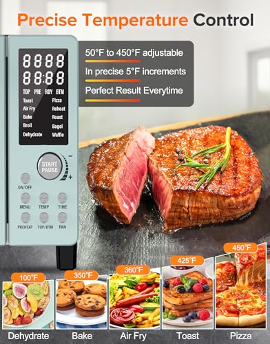 Bravo Pro Smart Air Fryer Toaster Oven Countertop Combo