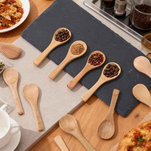 24 Pcs Small Wooden Spoons (24 Count)