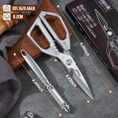 Kitchen Scissors and Vegetable Peelers Set (2 Count)