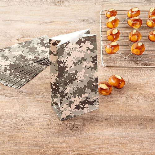 Camouflage Paper Bag (100 Count)