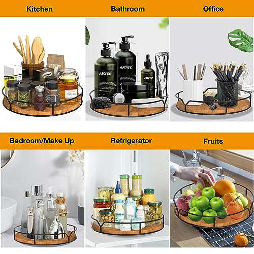 Lazy Susan Turntable Organizer for Cabinet Pantry Kitchen Countertop Refrigerator Cupboard