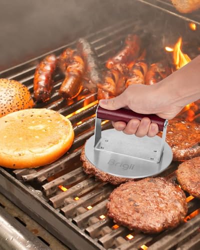 8.5" Stainless Steel Smash Burger Press