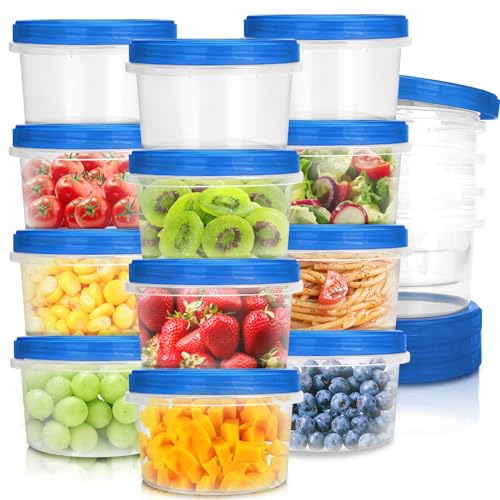 Freezer Containers with Twist Top Lids (16 Count)