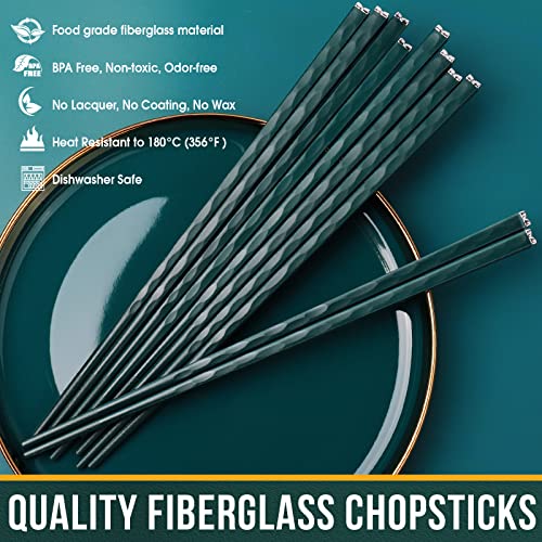 fiberglass Chopsticks Reusable (5 Count)