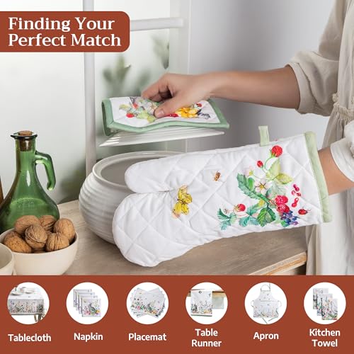 Maison d'Hermine Oven Gloves 100% Cotton Oven Mitt
