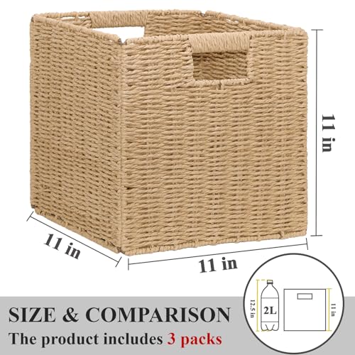 Wicker Storage Baskets for Organizing (4.8 pound(s))