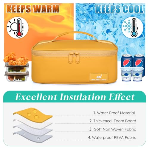 NOL Insulated Lunch Bag for Adults