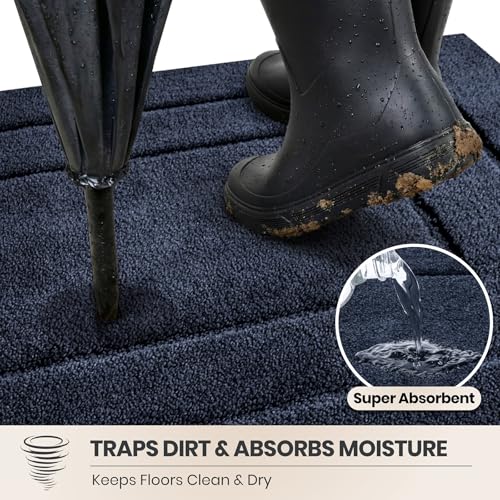 Dirt Trapping Door Mat Indoor Entrance (5.933 Sq Ft)