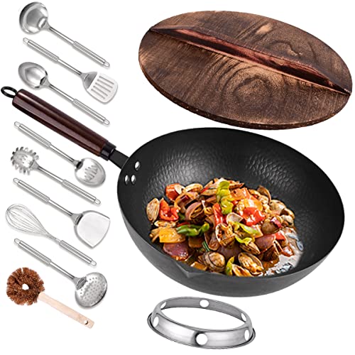 12.8" Carbon Steel Wok