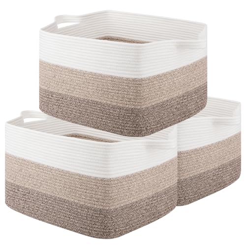 50L Storage Basket Large Blanket Basket Living Room Yellow 3