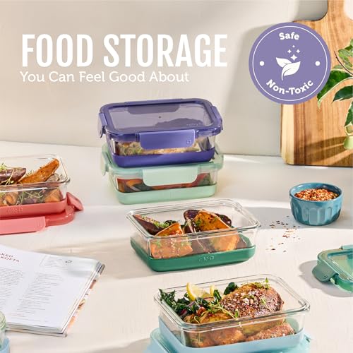 Duraglass Refresh 3.4 Cup Meal Prep Containers (5 Count)