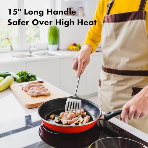 18 10 Stainless Steel Spatula Set (2 Count)