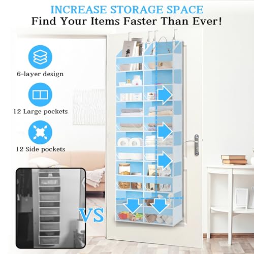 Over The Door Organizer 6 Tiers