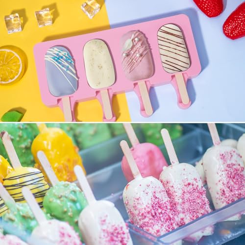 2 Pack Popsicles Molds (100 Count)