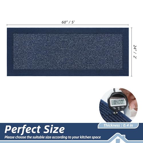 Kitchen Runner Rug 24"x60"