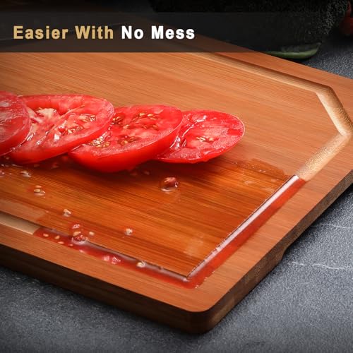 4 Pieces Extra Large Wooden Cutting Boards Set (4 Count)