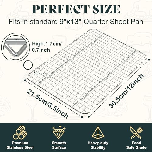 Cooling Racks for Cooking and Baking