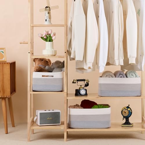 Large Storage Baskets for Organizing (4 Count)