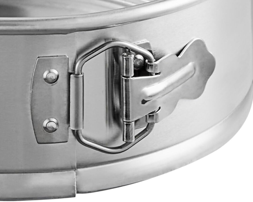 Soro Essentials- 9'' x 3'' Deep Aluminum Round Spring Form Pan- Leak Proof Cheesecake Pan Spring Form Pans with Removable Bottom and Quick Release Latch for Baking Cheesecake Cakes - Culinary Roots
