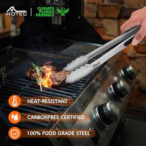 Stainless Steel Kitchen Tongs (2 Count)