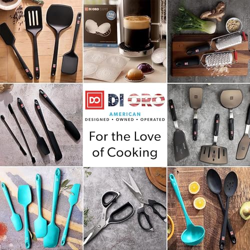 DI ORO Silicone Cooking Spoons