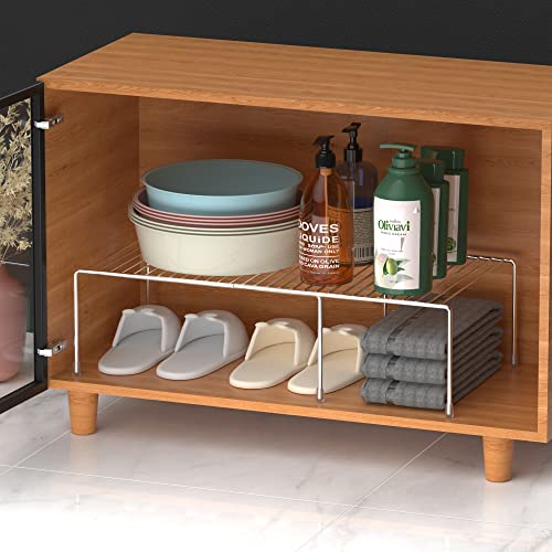 Expandable Metal Rustproof Kitchen Counter & Cabinet Shelf
