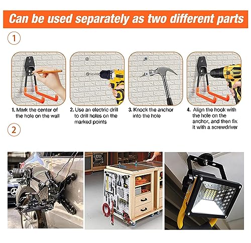 Heavy Duty Magnetic Garage Hook