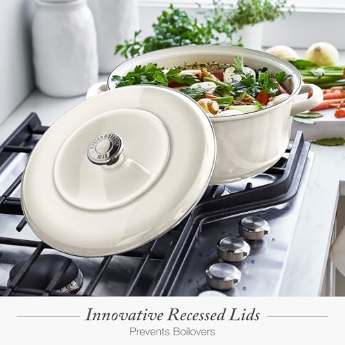 3.7QT & 5.5QT Dutch Ovens with Lids
