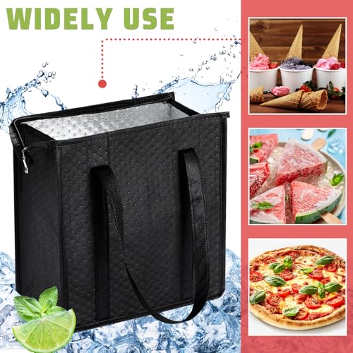 4 Pcs Insulated Grocery Bags Reusable (4 Count)